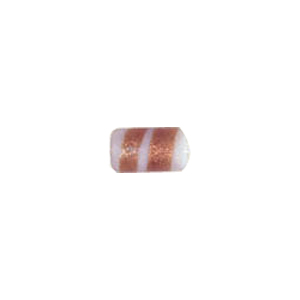 Fancy Lampworked w or colorful Stringer White Glass Beads 5376