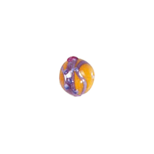 Smoked Gray Lampworked Glass Beads 5420