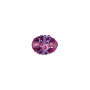 Smoked Gray Lampworked Glass Beads 5431