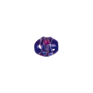 Smoked Gray Lampworked Glass Beads 5432