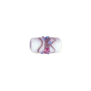 Smoked Gray Lampworked Glass Beads 5448