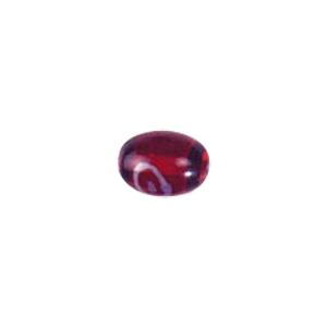 Smoked Gray Lampworked Glass Beads 5473