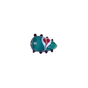 Coloured Lamp Glass Drop Beads 5590