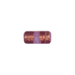 Goldstone band w or swirl Lampworked Glass Beads 5621
