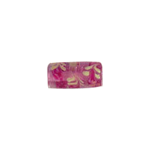 Color lined Glass Beads w or stringer designs 5635