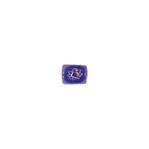 Millefiori slice sandwiched with color line Lamp Glass Beads 5712