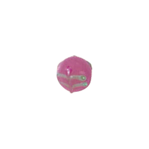 Tree or Flower design decorated Lampworked Glass Beads 5755