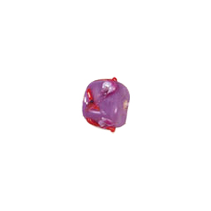 Tree or Flower design decorated Lampworked Glass Beads 5779