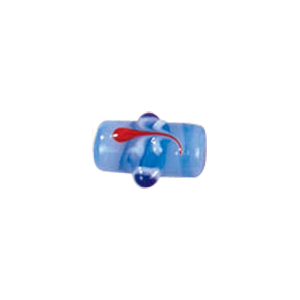 Tree or Flower design decorated Lampworked Glass Beads 5809