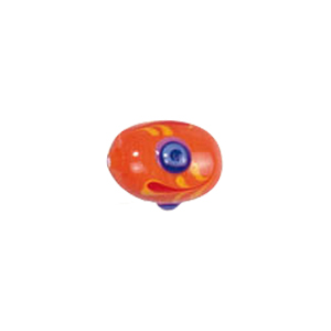 Tree or Flower design decorated Lampworked Glass Beads 5832