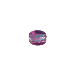 Tree and Flower design decorated Silver foiled Beads 5926