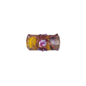 Color fusion Goldstone Lampworked Glass Beads 6019
