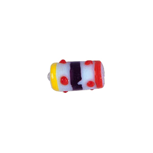 Decorated fusion painting Lampworked Beads 6061