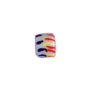 Decorated fusion painting Lampworked Beads 6071