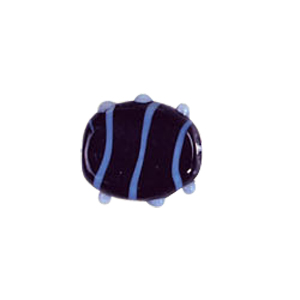 Decorated fusion painting Lampworked Beads 6089