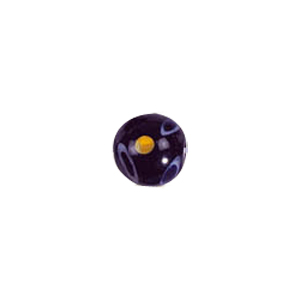 Decorated fusion painting Lampworked Beads 6097