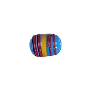 Decorated fusion painting Lampworked Beads 6103
