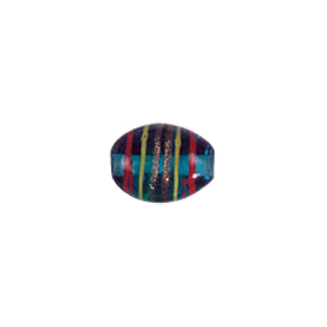Multi Color stringer Lampworked Glass Beads 6128