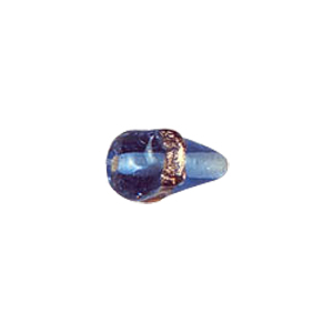 Twisted Gold band Lampworked Glass Beads 6161