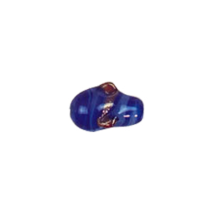 Twisted Gold band Lampworked Glass Beads 6205