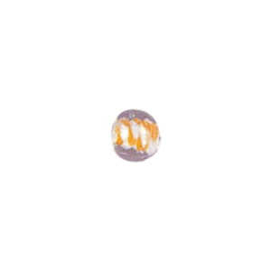 Color lined Glass Beads w or twisted stringer designs 6220