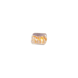 Color lined Glass Beads w or twisted stringer designs 6225
