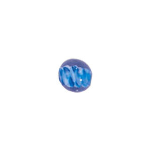 Color lined Glass Beads w or twisted stringer designs 6227
