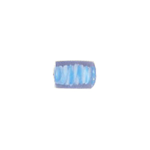 Color lined Glass Beads w or twisted stringer designs 6248