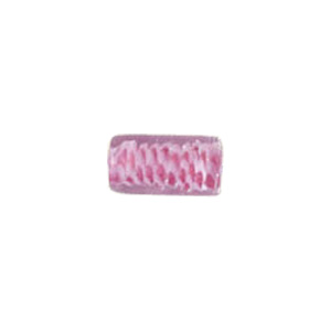 Color lined Glass Beads w or twisted stringer design 6254