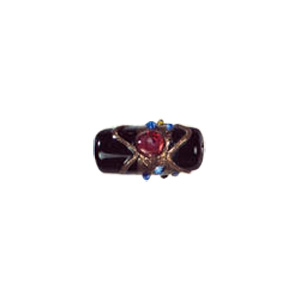 Goldstone stringer Lampworked Large–Glass Beads 6323