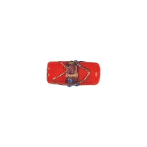 Goldstone stringer Lampworked Large–Glass Beads 6324