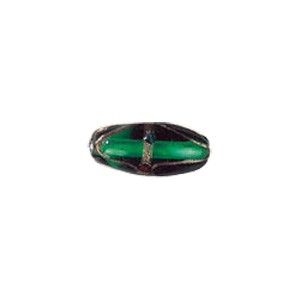 Goldstone stringer Lampworked Large–Glass Beads 6334