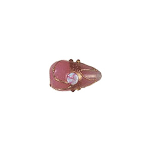 Goldstone stringer Lampworked Large–Glass Beads 6345