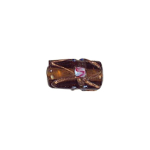 Goldstone stringer Lampworked Large–Glass Beads 6361