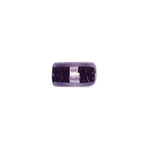 Color lined Silver foiled Glass Beads 6511