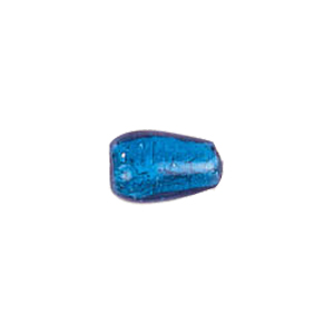 Silver foiled Glass Beads 6602