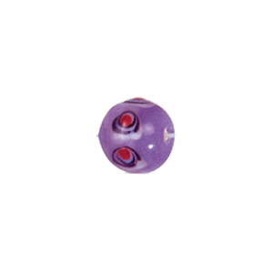 Multi layered Bumpy Lampworked fusion Glass Beads 6651