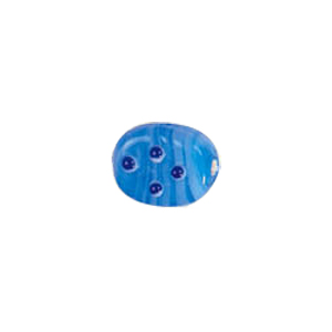 Multi layered Bumpy Lampworked fusion Glass Beads 6671