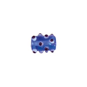 Multi layered Bumpy Lampworked fusion Glass Beads 6674