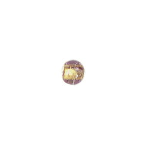 Color foiled furnace Glass Beads 6858