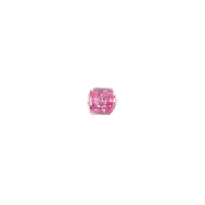Color foiled furnace Glass Beads 6877
