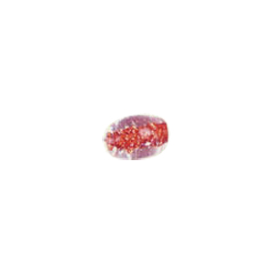 Color foiled furnace Glass Beads with Glitter 6904