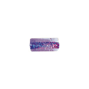 Color foiled furnace Glass Beads with Glitter 6931