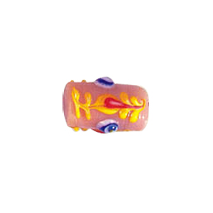 Multi layered Bumpy Beads with Tree and Flower design 7008