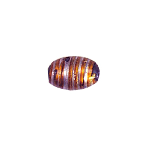 Lampworked Silver mirror gloss Foiled Glass Beads 7084