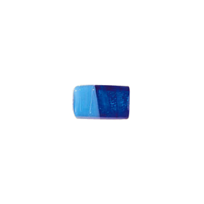 2 tone Furnace large Silver Foiled Glass Beads 7105