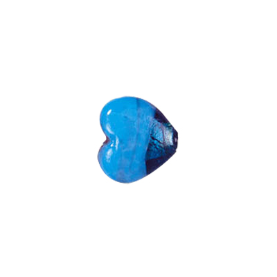 2 tone Furnace large Silver Foiled Glass Beads 7135