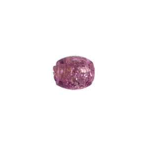 Glitter filled Glass Beads 7144