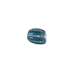 Glitter filled Glass Beads 7155