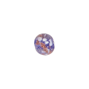 Confetti Glass Beads with color line 7216
